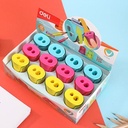 Deli ER01100 2-hole Sharpener φ8mm/φ12mm 3C / Rautan 1 Lubang 8 mm