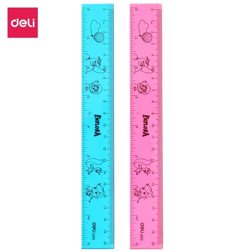 Deli EG01302 Ruler 20 cm Explora / Penggaris 20 cm Explora