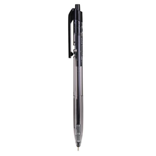 Deli EQ02120 Ball Point Pen / Pulpen 0.7mm Tinta Hitam 1 BOX / 12 Pcs