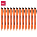 Deli EU35160 (BOX) Highlighter - Orange 12 Pcs