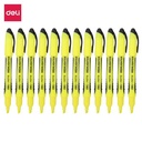Deli EU35170 (BOX) Highlighter - Yellow 12 Pcs
