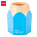 Deli E9145 School Pen Holder/Tempat Pulpen-PS Pencil Pen Stand Blue