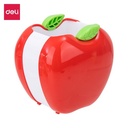 Deli E9139 Tempat Pulpen-PS Apple Pen Stand Red Green