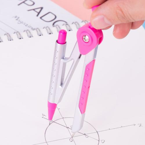 Deli E8616 Jangka-Aluminum Compass w/mechanical pencil-Blue