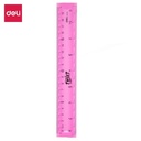 Deli E6208 School Drafting/Penggaris-EcoPVC Flexible Ruler 20cm 3C