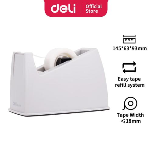 Deli E810 Tape Accessories/Tape Dispenser-Tape Dispenser Medium-biru