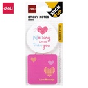 Deli EA55302 Memo tempel - Shape Sticky Notes 51×51mm 2''