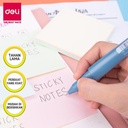 Deli EA01802 Memo tempel - Flip Sticky Notes 76×76mm 3''×