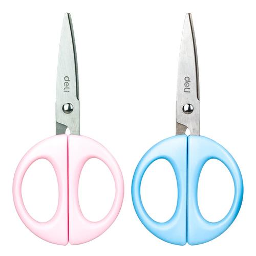 Deli E6069 Scissors w/sleeve / Gunting Kertas