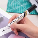 Deli EU00320 (BOX) Dry Erase Marker/Spidol Whiteboard-Hitam 12 Pcs
