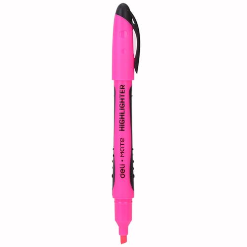 Deli EU35140 (BOX) Highlighter - Pink 12 Pcs