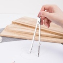 Deli E8604 Jangka-Metal 5pcs Compass w/pencil leads Ink Drawer Silver