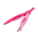 Deli EG20202 Jangka-Plastic Compass w/pencil lead 2pcs-Pink