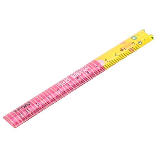 Deli EG00902 School Drafting/Penggaris-PS Cartoon Slim Ruler 12cm