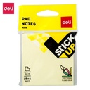Deli EA01802 Memo tempel - Flip Sticky Notes 76×76mm 3''×