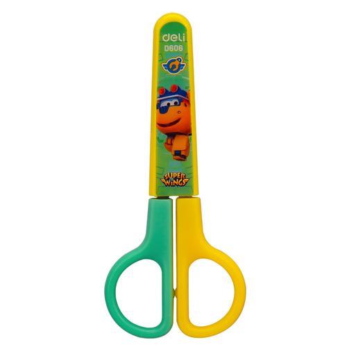 Deli superwings Gunting ujung tumpul , stainless steel 4 warna ED60601
