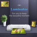Deli Laminator, Kisaran Laminasi 80-175mic A4 Abu Abu MUDA E3893-EU