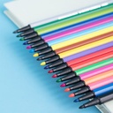 Deli Pensil Cat Air 18 Warna Super Wings Bentuk Hexagonal EC10710