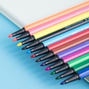 Deli Pensil Cat Air 12 Warna Super Wings Bentuk Hexagonal EC10700