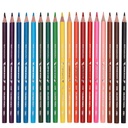 Deli Pensil Warna Kayu 18 warna / box (campuran) EC00810