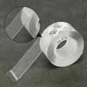 Deli scotch tape, dua sisi transparan (1 roll / kartu) EA35201