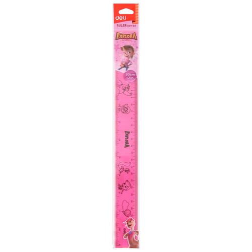 Deli EG01402 Drafting/ruler Pink,blue