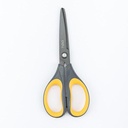 Deli E6055 Coated Office Scissors(Brown)