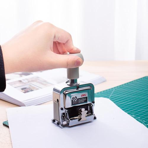 Deli E7510 Alat Penomoran / Numbering Machine - 10 angka