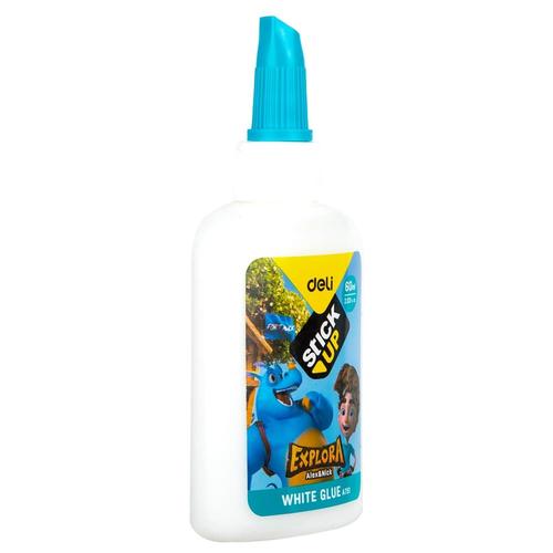 Deli Lem Putih / White Glue - 60ml/pcs Aplikator putar EA75100