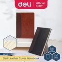 Deli Buku Catatan / Planner / Leather Notebook B5 120 Lembar BP135