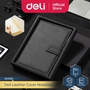 Deli Leather Cover Notebook Gift Set A5 120 Lembar EN139L