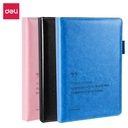 Deli Leather Notebook Buku Catatan Sampul Kulit A5 Pen Holder EN01X