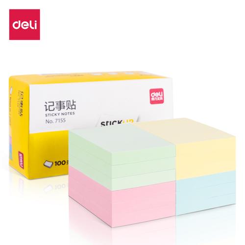 Deli Sticky Notes / Memo Tempel / Kertas Penanda 100 Lembar 715X