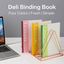 Deli Softcover Notebook/Buku Catatan A5 60 gsm 30-80 Lembar 765X