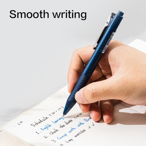 Deli Gel Pen / Pulpen Gel Retractable Pen Cetek 0.7mm 12 PCS  EG80
