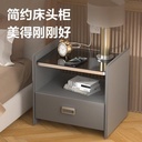 Deli Brankas Laci Fingerprint / Fingerprint Nightstand Safebox / Brankas Meja Samping Tempat Tidur 52x42x49 cm AE300