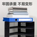 Deli  Magazine Container / File Tray / File Organizer / Rak Box / Rak File Bahan Plastik 3/4 Sekat 984XES