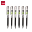 Deli Pulpen Gel / Gel Retractable Pen Cetek Hitam 0.5mm S05