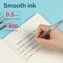 Deli Pulpen Gel / Gel Pen Neddle tip Black A623 1 PCS