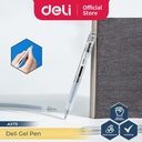 Deli Pulpen Gel / Gel Pen 0.5mm Penulisan Lancar A575 12 PCS