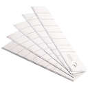 DELI - W40650 / Besi Isi Ulang Cutter 5 Pc / Peralatan Kantor Murah