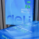 Deli Copy Paper / Kertas Print Fotocopy A4/F4 75gsm 500 lembar Tebal Berkualitas E7770