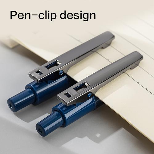 Deli Gel Pen / Pulpen Gel Retractable Pen Cetek 0.7mm 12 PCS  EG80
