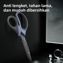 Deli Gunting Kantor / Office Scissors Putih-Biru TJ119