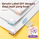 Deli Pejepit Multifungsi / Penjepit Kertas / Multifunctional Clip Isi 20 6 warna lucu TP560