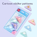 Deli Triangle Paper Clip / Penjepit Kertas Multifungsi TP533
