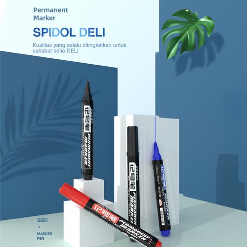 Deli Permanent Marker / Spidol Permanen Isi 1 pcs 6881