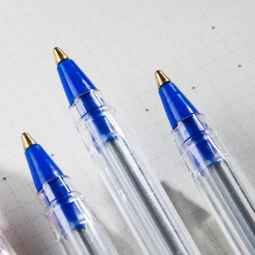 Deli Ballpoint Pen / Pulpen Bolpoin 1.0 mm Isi 12 pcs EQ3-12PCS
