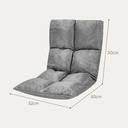Deli Kursi Lantai Lipat / Kursi Lesehan / Sofa Bantal Kantor E4946