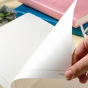 Deli Leather Notebook Buku Catatan Sampul Kulit A5 Pen Holder EN01X